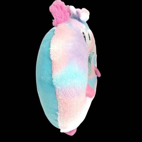 Pikmi Pops Doughmis ARCHURRO the Llama Jumbo Donut Plush 12" Rainbow Block Color - Picture 2 of 7